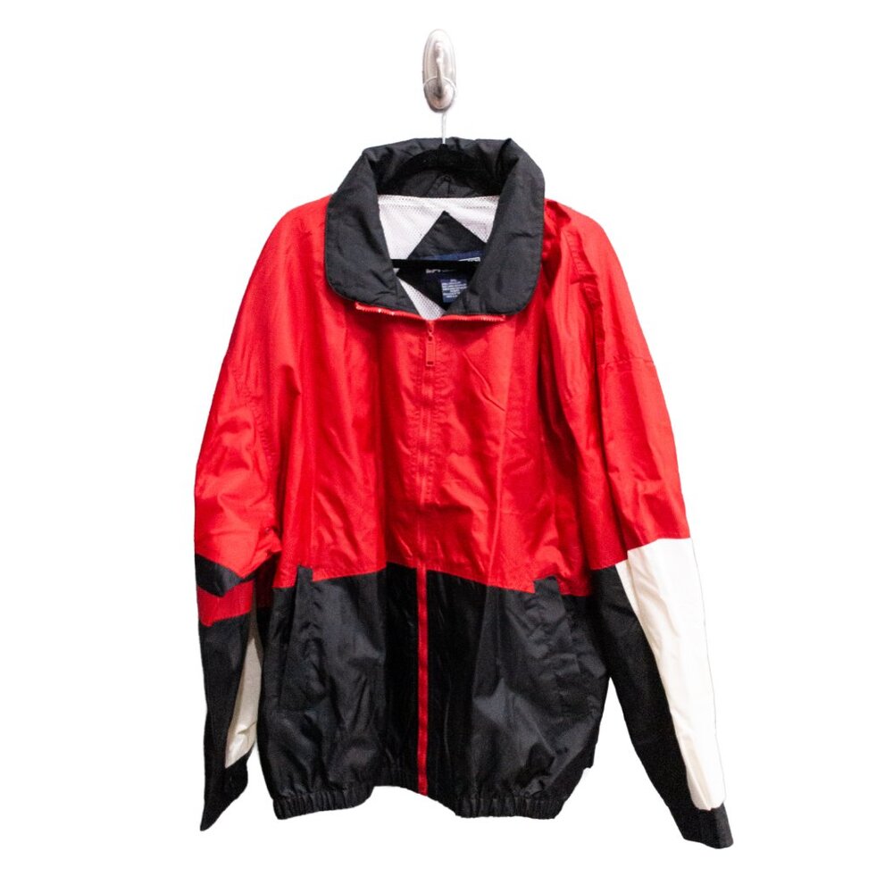 NWT LA Loving Red, Black, and White Windbreaker, Size 3XL